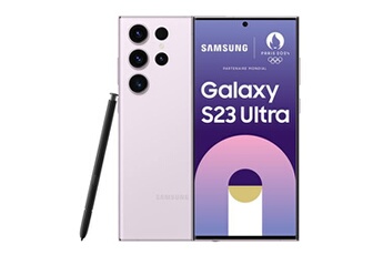 Galaxy S23 Ultra 512Go Lavande 5G Bon état Samsung reconditionné disponible sur Darty