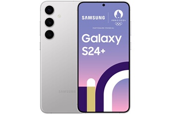GALAXY S24+ 256GO ARGENT 5G Bon état Samsung reconditionné disponible sur Darty