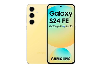 Galaxy S24 FE 5G 128 Go Jaune Bon état Samsung reconditionné disponible sur Darty