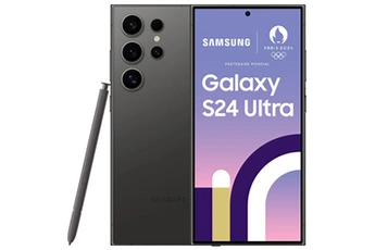 GALAXY S24 ULTRA 256GO NOIR 5G Très bon état Samsung reconditionné disponible sur Darty