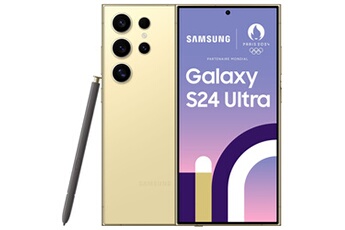 GALAXY S24 ULTRA 512GO AMBRE 5G Très bon état Samsung reconditionné disponible sur Darty