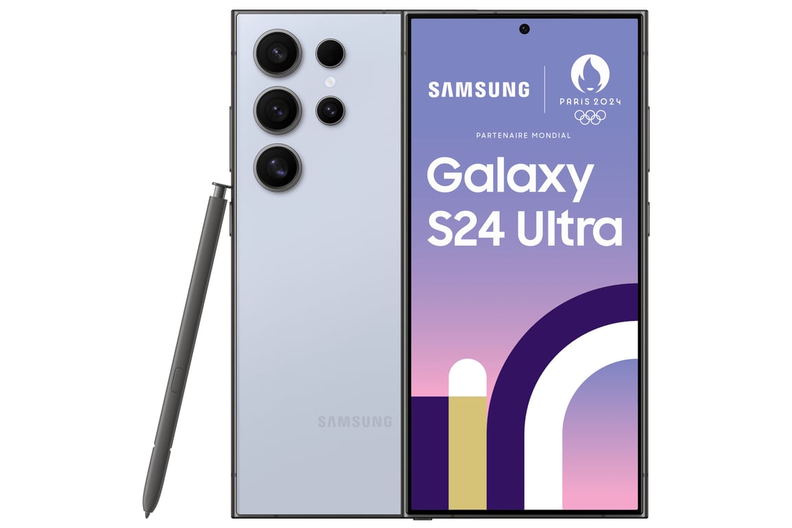 Galaxy S24 Ultra (5G) 1To, Bleu Titane - Bon état Bon état Samsung reconditionné disponible sur Pixmania