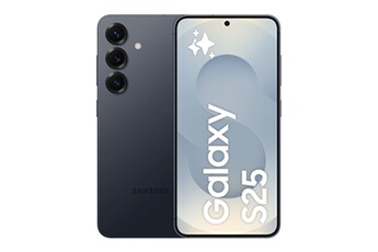 Galaxy S25 128 Go Noir Absolu Bon état Samsung reconditionné disponible sur Darty