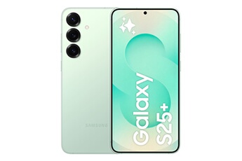 Galaxy S25+ 256 Go Vert d''eau Très bon état reconditionné disponible sur Darty