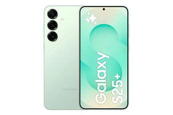 Galaxy S25+ 256 Go Vert d''eau Bon état Samsung reconditionné disponible sur Darty
