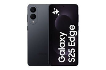 Galaxy S25 Edge 5G 256 Go Noir Très bon état - 542,00 € Galaxy S25 Edge 5G 256 Go Noir Très bon état Samsung reconditionné disponible sur Darty