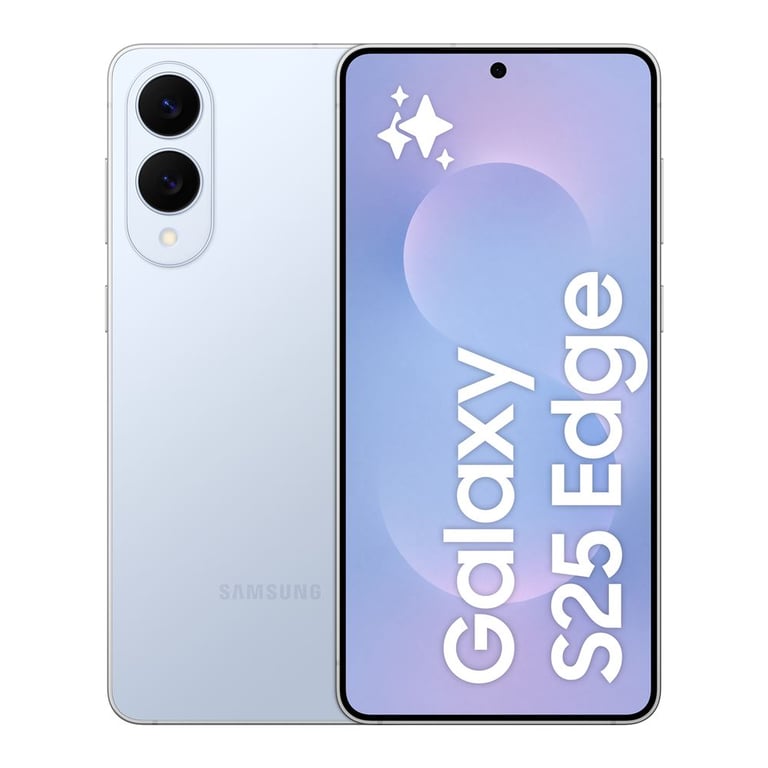 Galaxy S25 Edge (5G) 256 Go, Titane Bleu - Excellent état Parfait état Samsung reconditionné disponible sur Pixmania