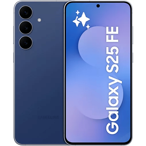 Galaxy S25 FE (5G) 128 Go, Bleu Nuit - Excellent état Parfait état Samsung reconditionné disponible sur Pixmania