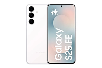 Galaxy S25 FE 6,7"" 5G Nano SIM 128 Go Blanc Très bon état Samsung reconditionné disponible sur Darty