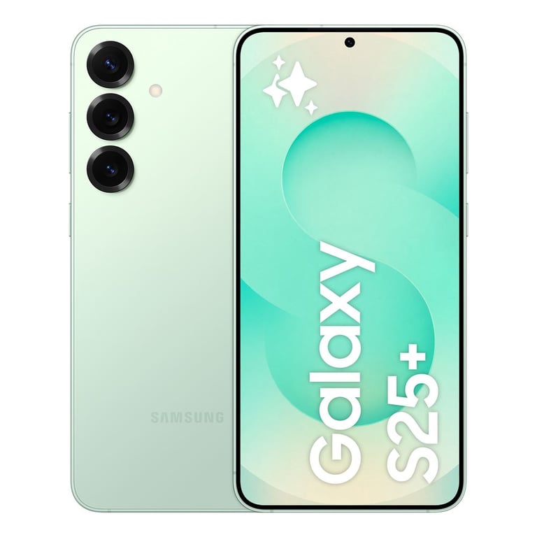 Galaxy S25 Plus (5G) 256 Go, Menthe - Bon état Bon état Samsung reconditionné disponible sur Pixmania