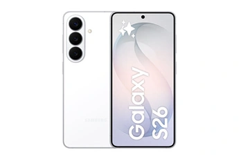 Galaxy S26 256 Go Blanc Bon état Samsung reconditionné disponible sur Darty