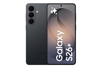 Galaxy S26+ 256 Go Noir Très bon état - 864,99 € Galaxy S26+ 256 Go Noir Très bon état Samsung reconditionné disponible sur Darty