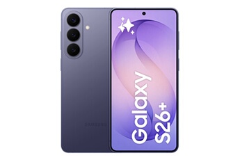 Galaxy S26+ 512 Go Violet Bon état Samsung reconditionné disponible sur Darty
