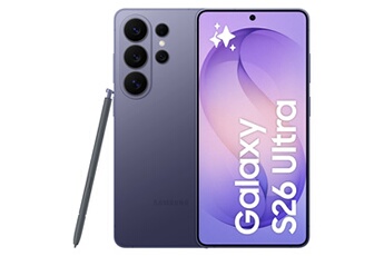 Galaxy S26 Ultra 1To Violet Bon état Samsung reconditionné disponible sur Darty