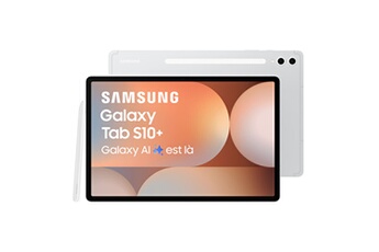 Galaxy Tab S10+ SILVER 12Gb 256Gb Wifi Bon état Samsung reconditionné disponible sur Darty