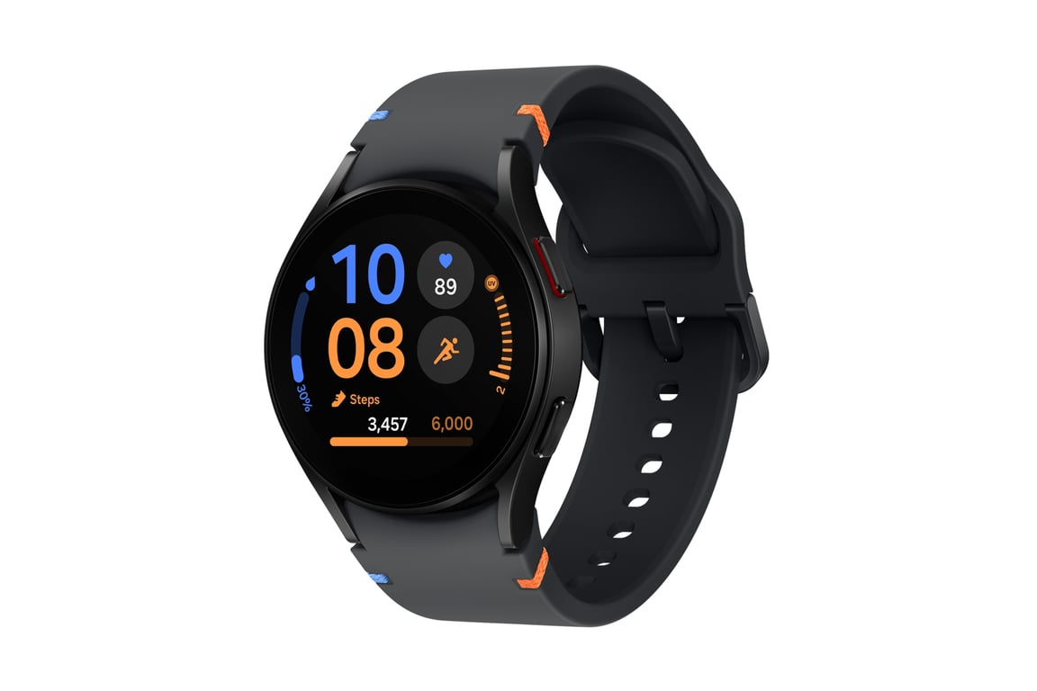 Galaxy Watch FE (Bluetooth), Boitier de 40mm, Noir - Excellent état Parfait état Samsung reconditionné disponible sur Pixmania