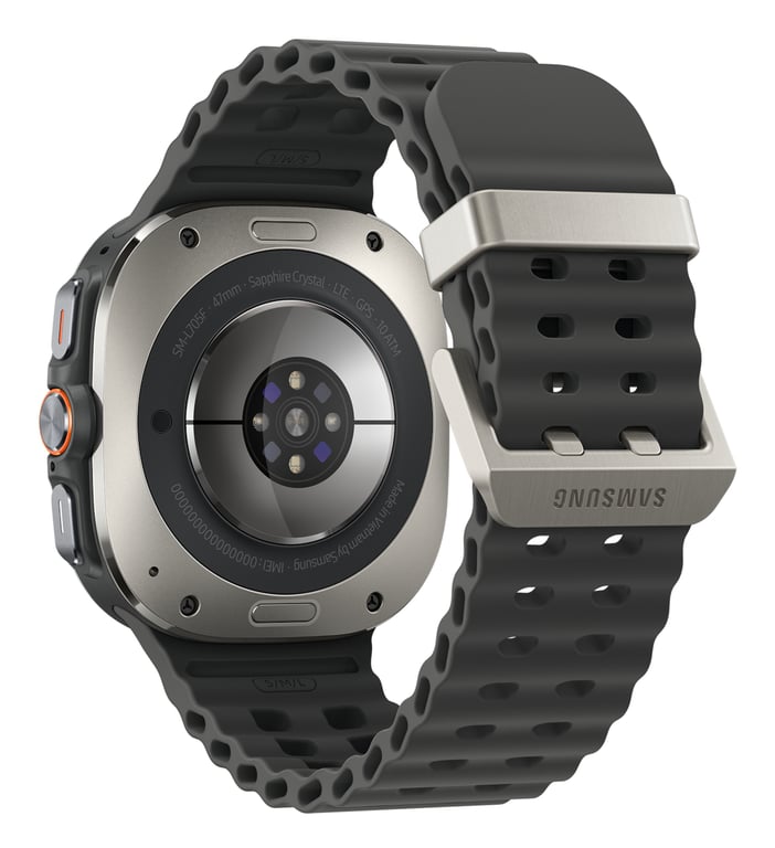 Galaxy Watch Ultra, Wifi + 4G (2024), Boitier de 47 mm, Argent - Excellent état Parfait état Samsung reconditionné photo 3 | Dero