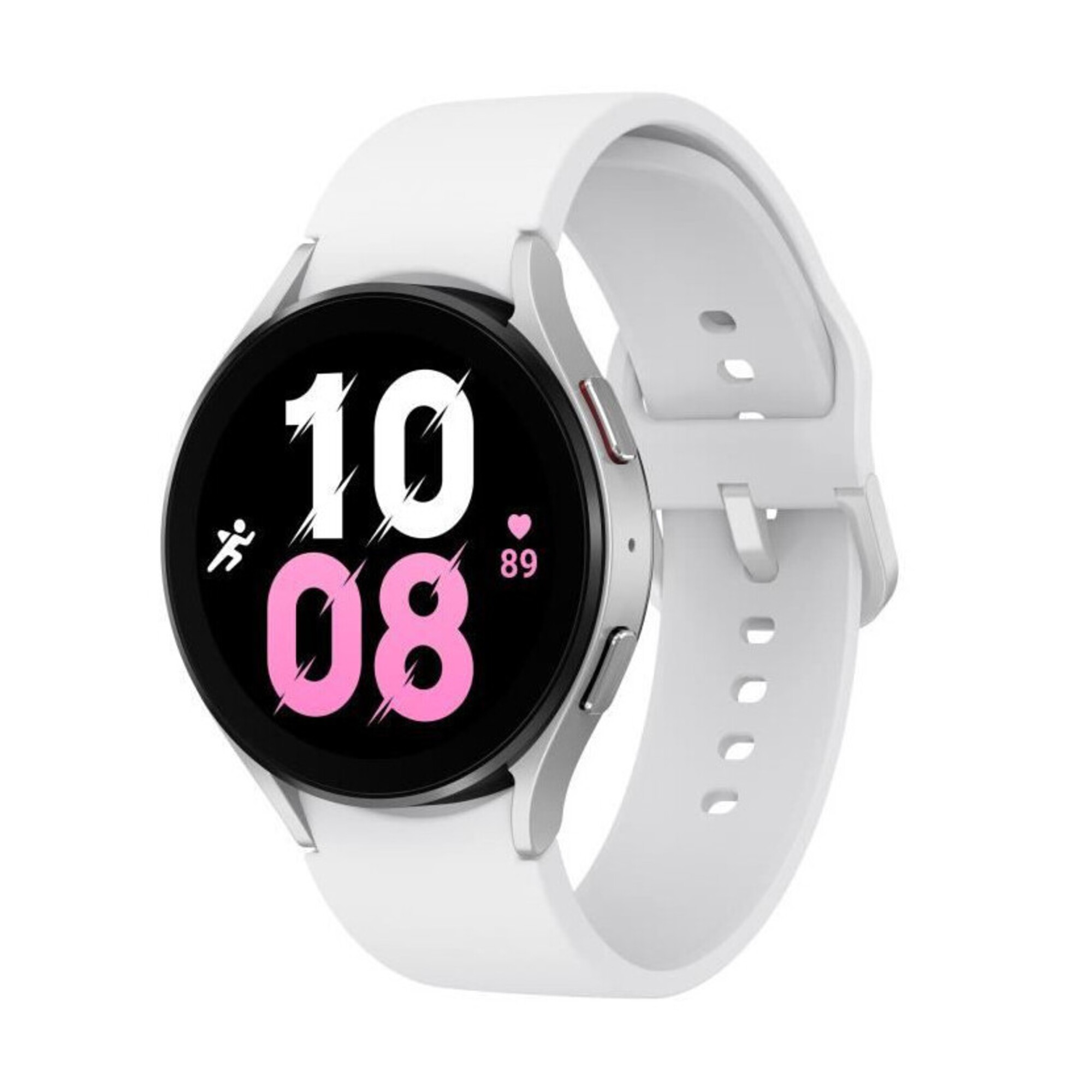 Galaxy Watch5 44mm boitier Argent - Super AMOLED - Bluetooth - Blanc - Bon état Bon état Samsung reconditionné disponible sur Pixmania