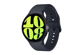 Galaxy Watch6 44mm Bluetooth Noir Très bon état Samsung reconditionné disponible sur Darty