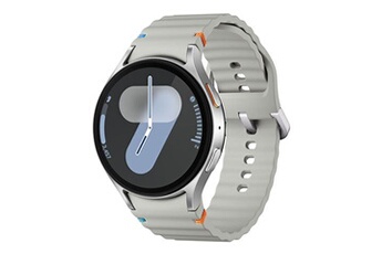 Galaxy Watch7 - 44 mm - montre intelligente avec bande sport - caoutchouc - taille du bracelet : M/L - affichage 1.47" - 32 Go - NFC, Wi-Fi, Très bon état Samsung reconditionné disponible sur Darty