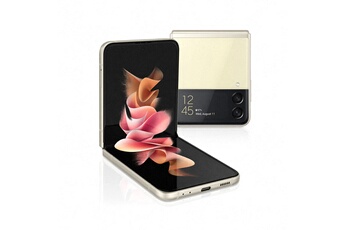 Galaxy Z Flip 3 128Go Crème 5G Bon état Samsung reconditionné disponible sur Darty