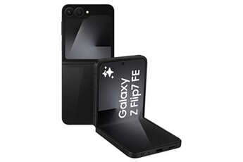 Galaxy Z Flip 7 FE 5G IA 256Go Black Très bon état Samsung reconditionné disponible sur Darty