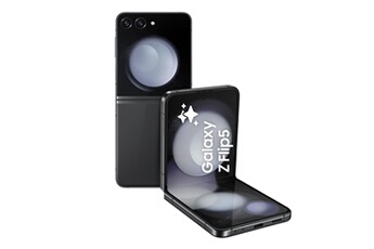 Galaxy Z Flip5 256Go Graphite 5G État correct Samsung reconditionné disponible sur Darty