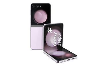 Galaxy Z Flip5 512Go Lavande 5G Très bon état Samsung reconditionné disponible sur Darty