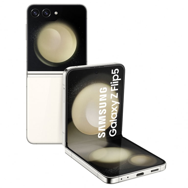 Galaxy Z Flip5 (5G) 256 Go, Crème, Débloqué - Très bon état Très bon état Samsung reconditionné disponible sur Pixmania