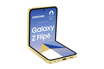 GALAXY Z FLIP6 256Go JAUNE 5G Bon état - 410,07 € GALAXY Z FLIP6 256Go JAUNE 5G Bon état Samsung reconditionné disponible sur Darty