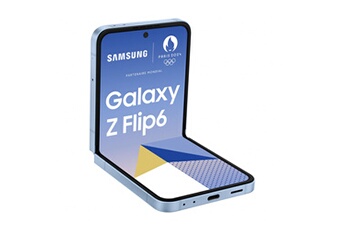GALAXY Z FLIP6 512Go BLEU 5G Bon état Samsung reconditionné disponible sur Darty