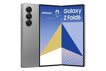 GALAXY Z FOLD6 256Go GRIS 5G État correct Samsung reconditionné disponible sur Darty