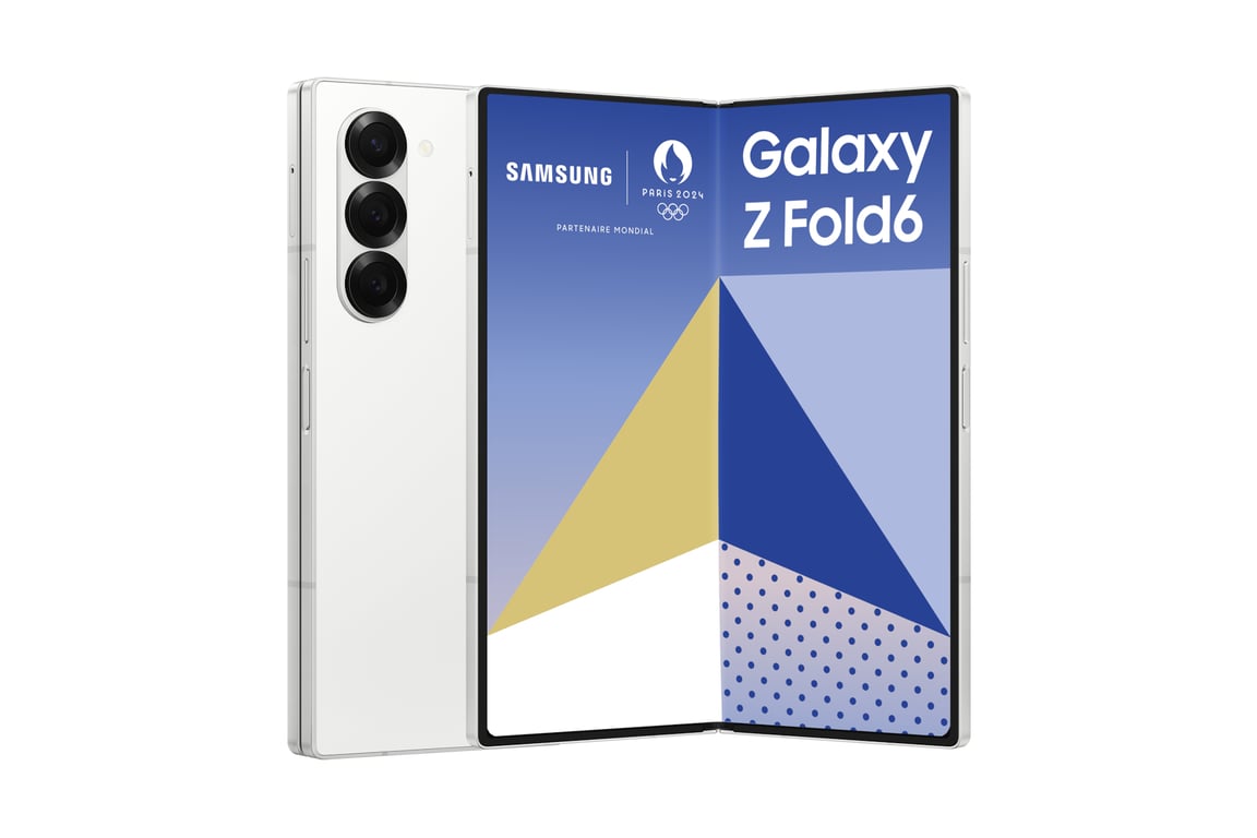 Galaxy Z Fold6 (5G) 512 Go, Blanc, Débloqué - Bon état Bon état Samsung reconditionné disponible sur Pixmania