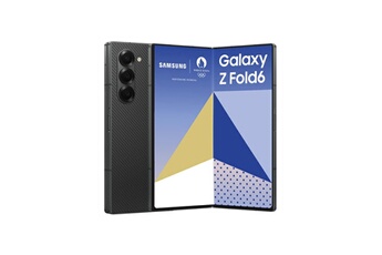 Galaxy Z Fold6 - Online Exclusive - 5G smartphone - double SIM - RAM 12 Go / Mémoire interne 512 Go - OLED display - 7.6" - 7.6" - 2160 x 1856 pixels Bon état Samsung reconditionné disponible sur Darty