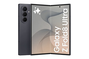 Galaxy Z Fold8 Ultra 8" 5G Double SIM 512 Go Gris Graphite Bon état - 1648,99 € Galaxy Z Fold8 Ultra 8" 5G Double SIM 512 Go Gris Graphite Bon état Samsung reconditionné disponible sur Darty