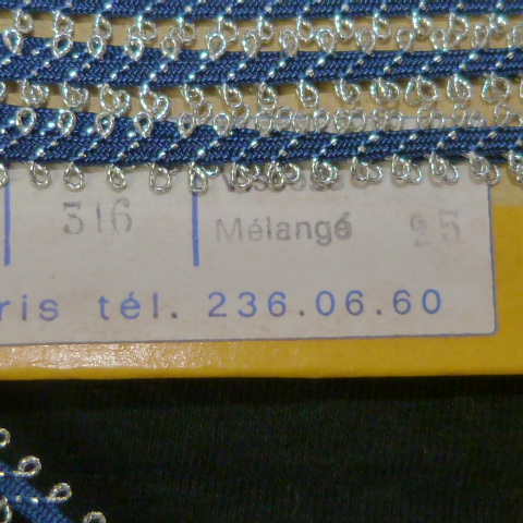 Voir photo 7 de Galon Tregal Paris Viscose Mélangée Dimensions 20 m sur 0.5 cm de Large Galon Tregal Paris Viscose Mélangée Dimensions 20 m sur 0.5 cm de Large Parfait état reconditionné photo 7