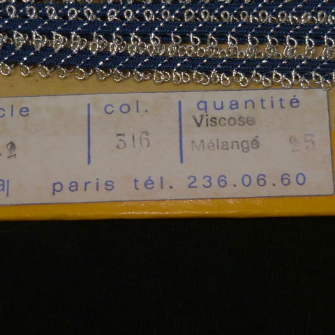 Acheter Galon Tregal Paris Viscose Mélangée Dimensions 20 m sur 0.5 cm de Large Parfait état - 11,00 € Galon Tregal Paris Viscose Mélangée Dimensions 20 m sur 0.5 cm de Large Parfait état reconditionné disponible sur Label Emmaüs