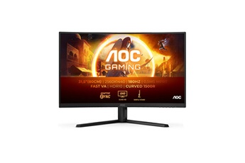 gaming 32'''' incurve - QHD - VA - 180Hz - 0,5ms - HDR10 Bon état AOC reconditionné disponible sur Darty