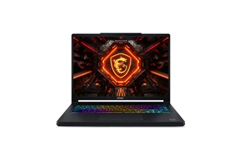 Gaming Crosshair 16 Max HX E2WGK-001FR 16'' QHD+ OLED 165 Hz Intel Core Ultra 9 32 Go RAM 512 Go SSD Nvidia GeForce RTX 5070 Noir Anthracite Très bon état MSI reconditionné disponible sur Darty