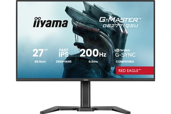Gaming G-Master Red Eagle GB2771QSU-B1 27'' 200 Hz WQHD Noir mat Bon état Iiyama reconditionné disponible sur Darty