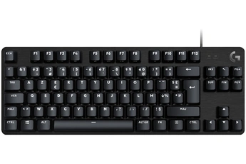Gaming G413 TKL SE - Rétroéclairé avec Switches Mécaniques Tactiles, Anti-Ghosting, Compatible avec Windows, macOS - Noir Aluminium Très bon état Logitech reconditionné disponible sur Darty | Dero