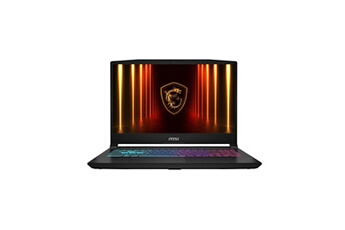 Gaming Katana 15 HX B14WGK-474FR 15,6" Full HD 144 Hz Intel Core i7 16 Go RAM 512 Go SSD Nvidia GeForce RTX 5070 Noir Bon état MSI reconditionné disponible sur Darty