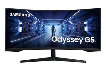 Gaming Odyssey G5 G55T 34" Incurvé 165 Hz UWQHD Bon état Samsung reconditionné disponible sur Darty | Dero