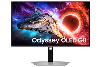 Gaming Odyssey OLED G8 LS32HG802SUXEN 32" 240 Hz 4K UHD Argent Bon état Samsung reconditionné disponible sur Darty