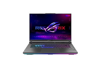 gaming ROG STRIX-G16-G614PM-DRS5045W 16" WQXGA 240 Hz AMD Ryzen 9 16 Go RAM 1 To SSD Nvidia GeForce RTX 5060 Gris Très bon état Asus reconditionné disponible sur Darty