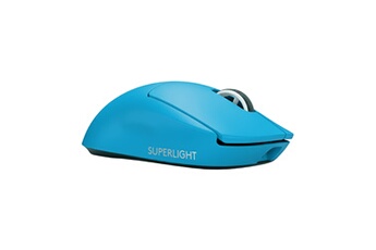 gaming sans fil G PRO X SuperLight 2 Pro-Grade Cyan Bon état Logitech reconditionné disponible sur Darty