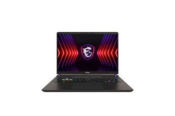 gaming Vector 16 HX A13V - 16"- FHD+ 144 Hz - Intel core I9 13980HX RAM 32 Go DDR5 1 To SSD GeForce RTX 4080 TGP 175 W - Noir État correct MSI reconditionné disponible sur Darty