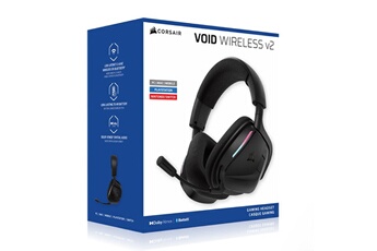 Gaming VOID SANS FIL Carbon PlayStation Bon état Corsair reconditionné disponible sur Darty