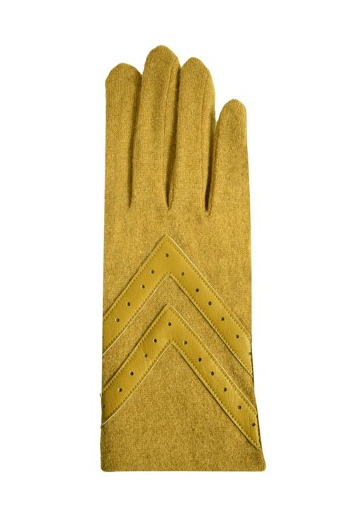 Gants femme en laine compatibles écrans tactiles Isotoner Curry État correct Isotoner reconditionné disponible sur Fnac