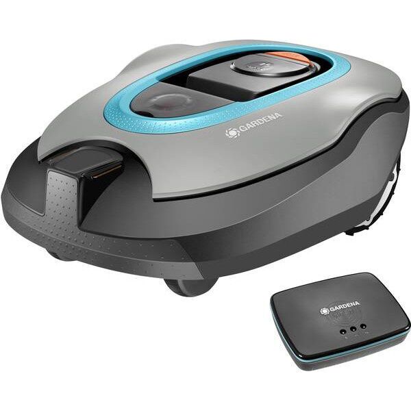 Gardena smart SILENO+ 1 600 m² robot tondeuse gris Très bon état Gardena reconditionné disponible sur Refurbed
